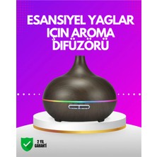 Premini Zamanlayıcı ve Otomatik Kapanmalı Aromaterapi Difüzörü, Rahatlatıcı Atmosfer