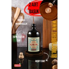 TheBRo 750ML Ahşap Stantlı Red Serisi Zeytinyağı Şişesi Yağdanlık