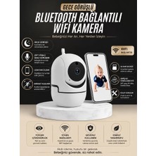 Teknoparkx Gece Görüşlü Bebek Kamerası  Telefondan Canlı Takip Özellikli