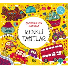 Fantastik Store Çocuklar Için Mandala - Renkli Taşıtlar
