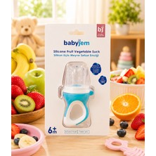 Babyjem Silikon Uçlu Meyve Sebze Emziği 6+ Ay – Bpa Içermez – Meyve ve Sebze Besleme Emziği