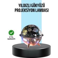 Premini Galaksi ve Yıldız Efektli Nemlendirici Işık Projektörü
