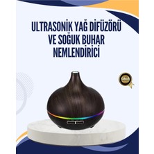 Premini LED Işıklı Sessiz Çalışan Soğuk Buhar Nemlendirici, Ferahlatıcı Hava