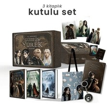 Fantastik Store Gümüş Yürek Serisi - Üç Kitaplık Hediyeli Ciltli Kutu