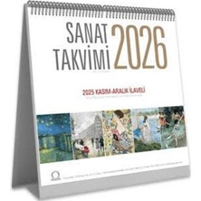 Fantastik Store Sanat Takvimi 2026 Masa Takvimi