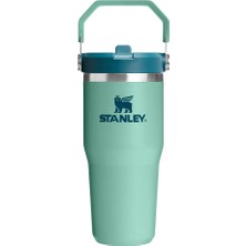 Stanley The Iceflow Flip Straw Pipetli Termos Bardak 0.41 Lt / Spring Green