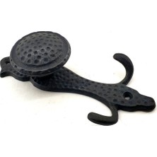 Premini Şık Pirinç Portmanto Askı, Dekoratif ve Fonksiyonel, 150X72 mm