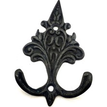Premini Antika Tarz Pirinç Çam Figürlü Dekoratif Askı 98X57 mm