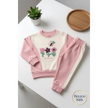 Beyzco Kids Kız Bebek Lale Arılı Alt Üst Takım