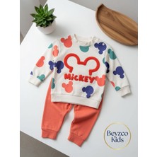 Beyzco Kids Bebek , Nakışlı Alt Üst Takım