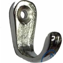 Premini Şık Tekli Anahtar, Bijuteri ve Dekor Askısı, Nikel, 10X18X22 mm