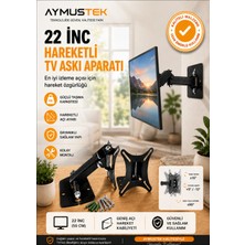 Premini Inci Hareketli Tv Askısı, Güçlü ve Şık Tasarım, Kolay Montaj