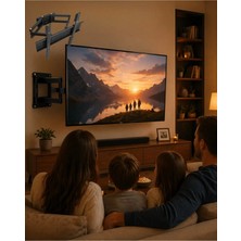 Premini Çok Fonksiyonlu 32-55 Inç Ayarlanabilir Güçlü Duvar Tv Askısı
