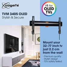 Premini Düz OLED Tv Duvar Askısı 32-77 Inç, 50 kg Maks.