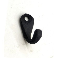 Premini Şık Pirinç Mini Askı, Dekoratif ve Dayanıklı, 27X11 Mm, Evinize Zarafet
