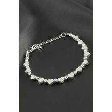 Özssay Kalp Metal Bileklik