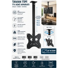 Premini 32 Inç ve Üzeri Tüm Ekranlar Için Uyumlu Tavan Tv Askı Aparatı