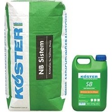 Köster NB Sistem Kristalize Su Yalıtımı Harcı 28 Kğ Set Yüksek Performanslı ve Hijyenik Çözüm