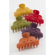 Frefly Store Oval Benekli Renkli Mandal Toka 8 cm