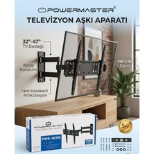 Premini 32-47'' Hareketli Lcd-Led Tv Askı Aparatı Vesa 40X40 cm