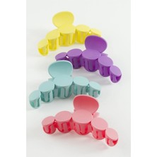 Frefly Store Yuvarlak Renkli Mandal Toka 10 cm