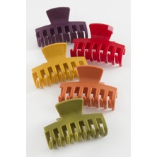 Frefly Store Tırpan Renkli Mandal Toka 6 cm