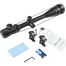 Fantastik Store Yüksek Kaliteli 6-24X50 Aoeg  Dürbünü Çift Işık Kırmızı Yeşil Kaynaklı Zoomlu (B) ( Lisinya )