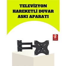 Premini Hareketli Tv Askısı, Vesa Uyumu, Kolay Montaj, Güçlü ve Şık Tasarım