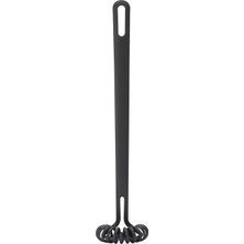 IKEA Fullandad Gri Çırpıcı 27 Cm Plastik Malzeme ile Yanmaz Tencerelerde Kullanım İçin Uygun