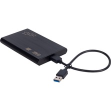 Powermaster PM-13948 2.5 USB 3.0 Sata HDD Kutusu Deri Kılıf + 20 cm Kablo
