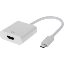 kzy mobilyal Powermaster PM-18231 Usb Type-C To HDMI Çevirici Görüntü Kablosu