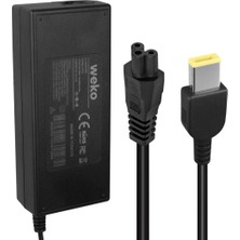 Weko 20V 4.5A 90W Lenovo Uyumlu Square (Slim Tip) Notebook Yerli Üretim Güç Adaptörü