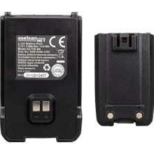 Aselsan ASN-A446T 1300 mAh Yedek Batarya 1,45 V Şarjlı Pil Tipi Güçlü Performans