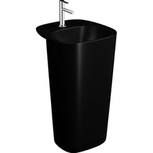 VitrA Plural Monoblok Lavabo Kompakt, 50X53 cm Tek Armatür