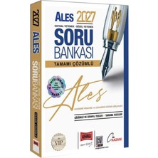 Yargı Yayınları 2027 Ales Vip Sayısal-Sözel Yetenek Tamamı Çözümlü Soru Bankası