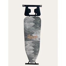Premini Yumuşak ve Dayanıklı 50X140 cm Yanmaz Ütü Masası Kılıfı, Stokta Mevcut