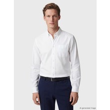 Lc Waikiki Yeni Sezon Regular Fit Keten Karışımlı Erkek Basic Gömlek