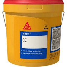 Sika Igasol Bc 15 Litre Kauçuk Malzeme ile Su Yalıtım Özelliğine Sahip Yüksek Performanslı Ürün