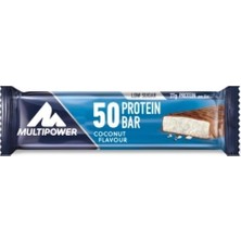Multipower Hindistan Cevizi Aromalı %50 Protein Bar 50 gr 20 Adet Sağlıklı Sporcu Besini