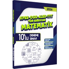 Karakutu Yayınları 2026 KPSS-DGS-ALES-TYT Tüm Sınavlar Matematik 10lu Deneme Sınavı