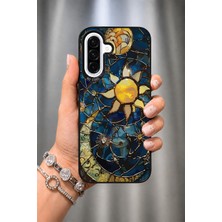 Powerfox Galaxy A37 Kılıf Premium Güneş Tasarım | Darbe Emici Uv Baskılı Şık Koruyucu Kılıf MK01A