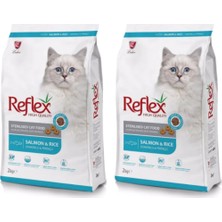 Reflex Balıklı Premium Kedi Maması 2 kg x 2 Kısırlaştırılmış Kediler İçin Yüksek Kalite