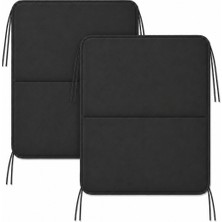 Microcase Iple Sabitlemeli Katlanabilir Kamp Sandalyesi Minderi Piknik Outdoor Balıkçılık 40X40 cm 2 Adet AL5564