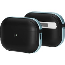 Bezos Airpods Pro 2 (2.nesil) Mo-A8 Armor Kılıf - Sierra Blue