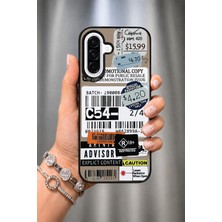 Powerfox Galaxy A37 Kılıf Premium Etiketler Tasarım | Darbe Emici Uv Baskılı Şık Koruyucu Kılıf MK01A