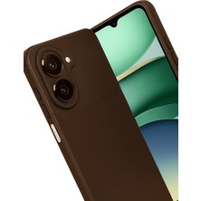 Bezos Galaxy A07 4g Auto Focus Karbon Kapak - Kahverengi