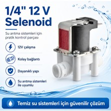 Bezos 1/4 Inç 12V Su Arıtma Selenoid Valf 608506021