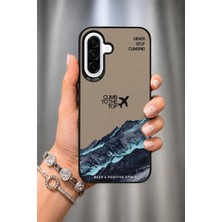 Powerfox Galaxy A37 Kılıf Premium Dağ Tasarım | Darbe Emici Uv Baskılı Şık Koruyucu Kılıf MK01A