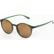 Focus On 304131TS003112 Güneş Gözlüğü Yeşil Çerçeve ile Hafif Tasarım ve UV Filtreli Polarize Lens