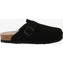  Riva Kadın Terlik G106582 Genuins Rıva Velour Black